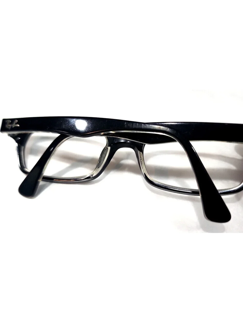 Ray Ban RB5150 2034 Black Rectangle Eyeglasses Frame 52-19 135